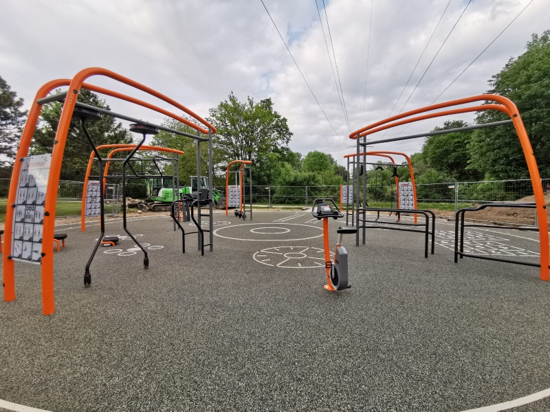 Calisthenics Anlage Heidbergpark